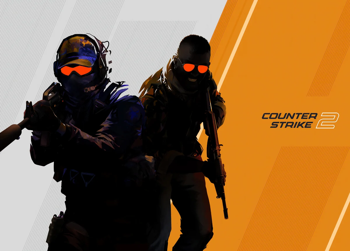 Counter-Strike 2 key art with a CT and a T operator